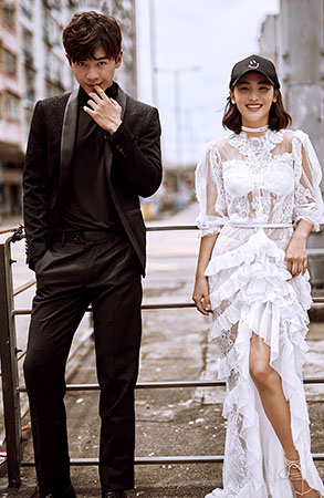 香港婚纱照街拍深圳婚纱摄影工作室玛莎丽丽摄影