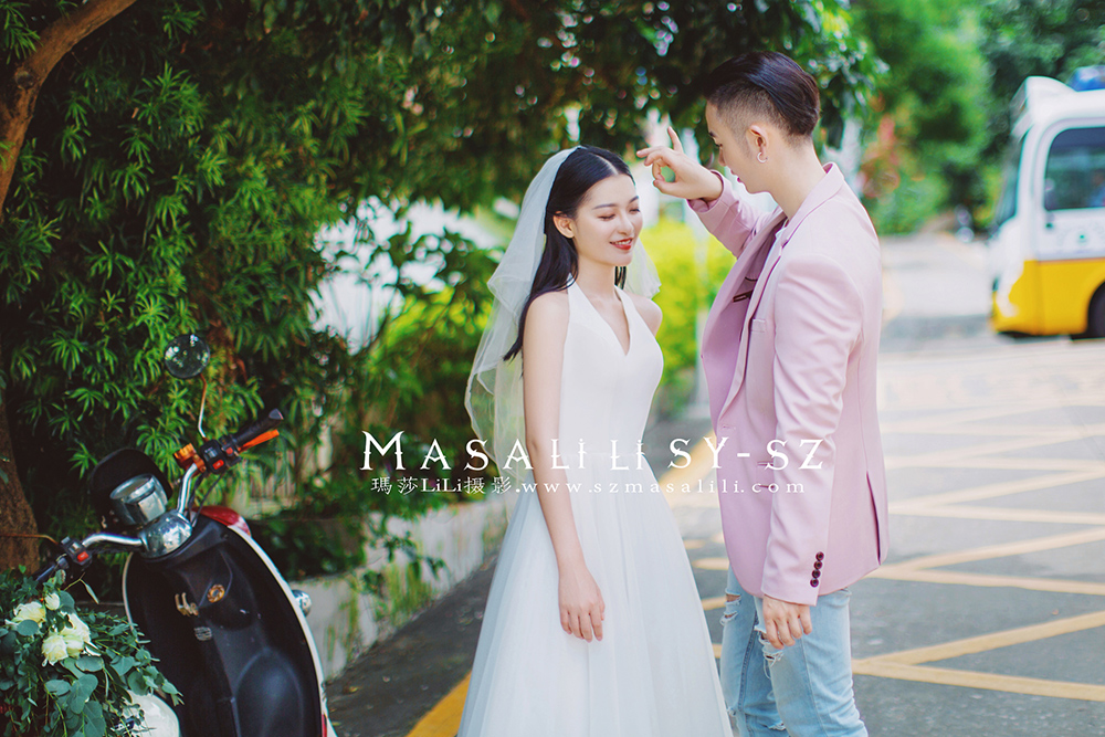 杨先生&小玉夫妇街拍小清新婚纱照                        深圳婚纱摄影工作室玛莎莉莉摄影出品