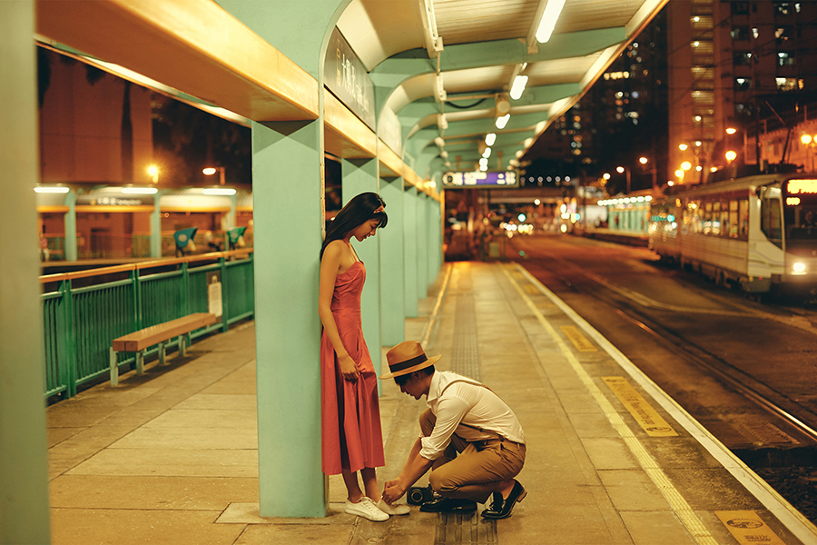 香港西环码头旅拍婚纱照