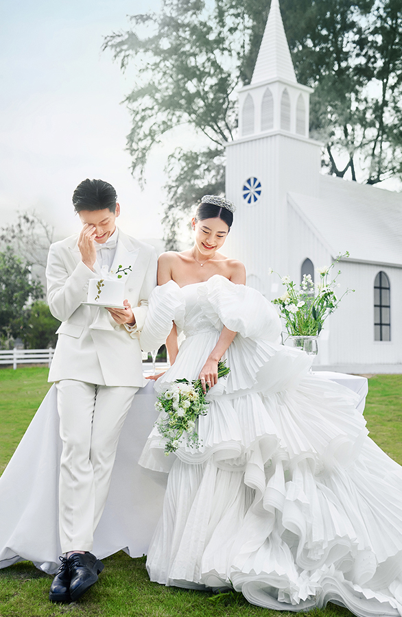 北欧教堂                深圳婚纱摄影教堂婚礼欧式教堂婚纱照